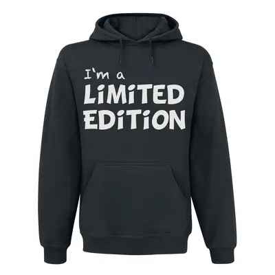 Slogans Limited Edition Hooded sweater black