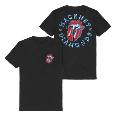 The Rolling Stones Hackney Diamonds Circle Tongue T-Shirt black