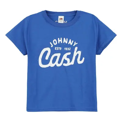 Johnny Cash Kids - Logo T-Shirt blue