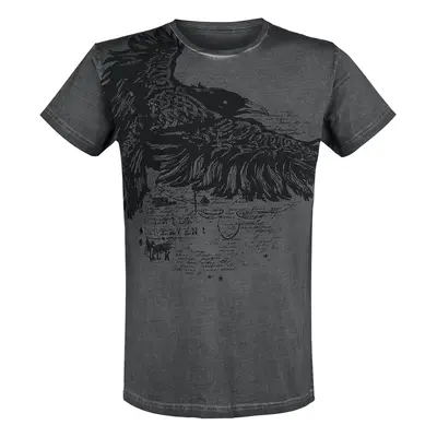 Black Premium by EMP Rebel Soul T-Shirt black grey