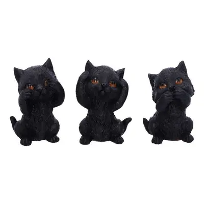 Nemesis Now Three Wise Kitties Statue multicolor