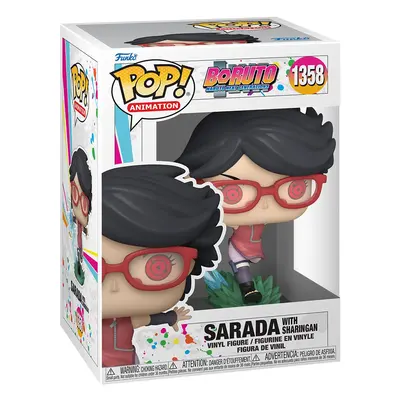 Boruto Sarada with Sharingan vinyl figurine no. 1358 Funko Pop! multicolor