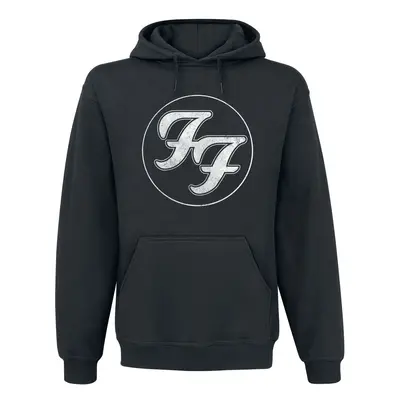 Foo Fighters Logo In Circle Hooded sweater black