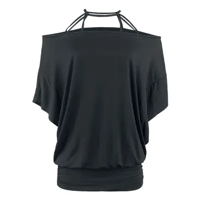 Black Premium by EMP Long Bat-Wing Top T-Shirt black