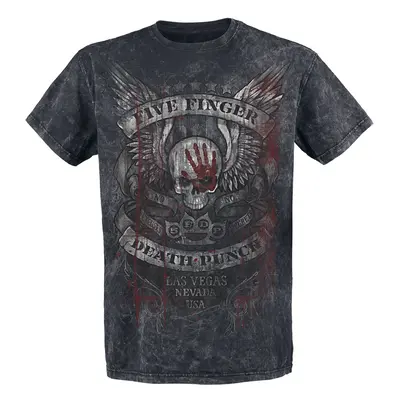 Five Finger Death Punch No Regrets T-Shirt black grey