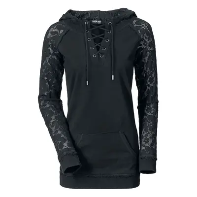 Gothicana by EMP Stone Cold Hooded sweater black