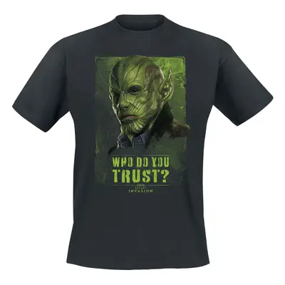 Secret invasion Who do you trust? Talos T-Shirt black