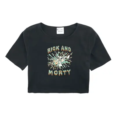 Rick And Morty Kids - Splash T-Shirt black