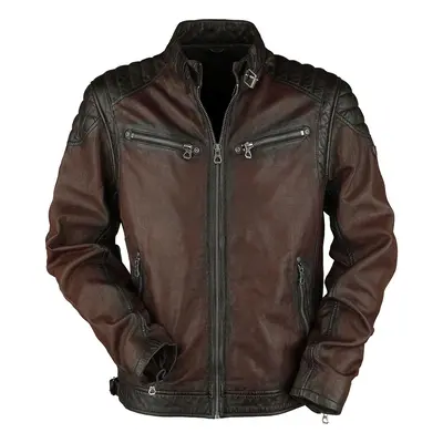 Gipsy Colt W18 Lasanv Leather Jacket red brown