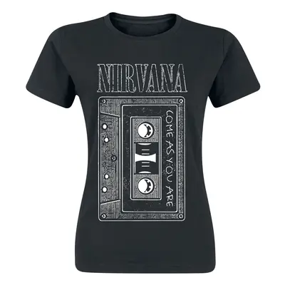 Nirvana As You Are Tape T-Shirt black