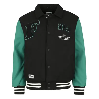 Fila TEHRAN varsity jacket Bomber Jacket black green