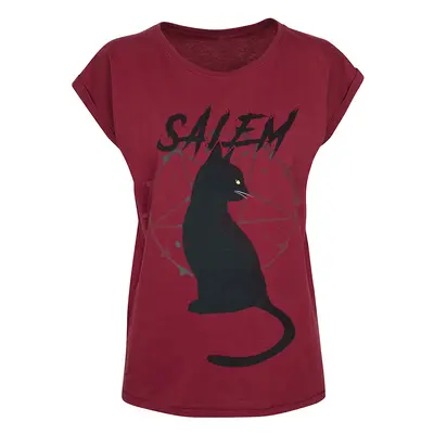 Chilling Adventures of Sabrina Salem T-Shirt burgundy