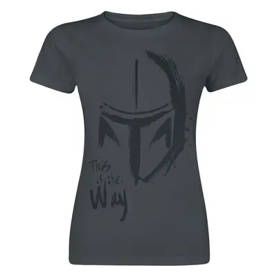 Star Wars The Mandalorian - This Is The Way T-Shirt graphite