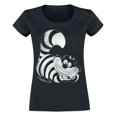 Alice in Wonderland Cheshire Cat T-Shirt black