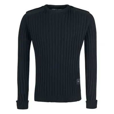 Black Premium by EMP You And Whose Army? Knit jumper black