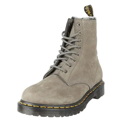 Dr. Martens 1460 Serena - Nickel Grey Milled Nubuck WP Boot grey