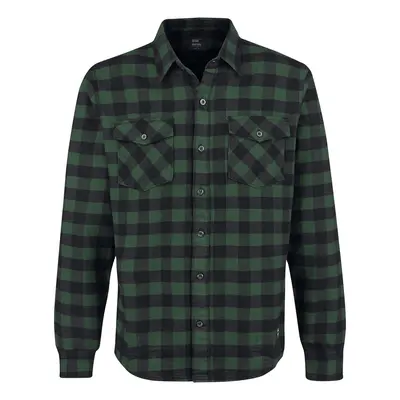 Vintage Industries Harley Shirt Flanel Shirt green black