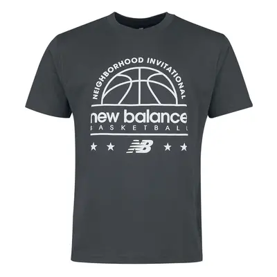 New Balance NB Hoops Invitational t-shirt T-Shirt grey