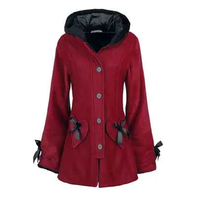 Poizen Industries Alison Coat Short Coat red