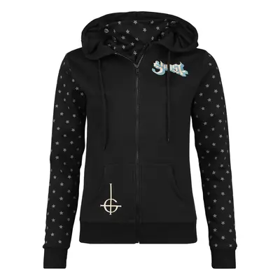 Ghost Throne Hooded zip black