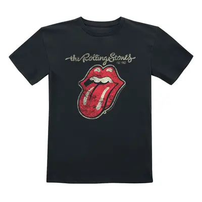 The Rolling Stones Metal-Kids - Classic Tongue T-Shirt black