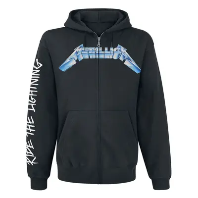 Metallica Ride The Lightning Hooded zip black