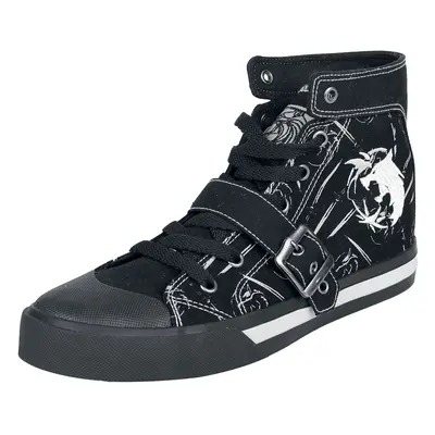 The Witcher Wolf School Sneakers High Allover