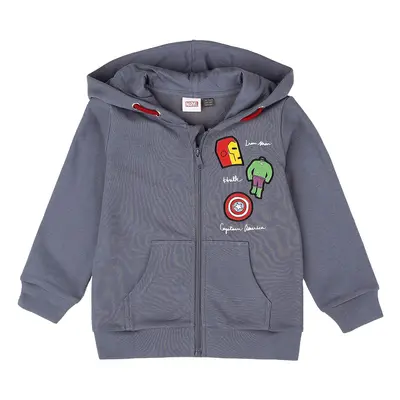 Marvel Superheroes Kids' hooded jackets blue grey