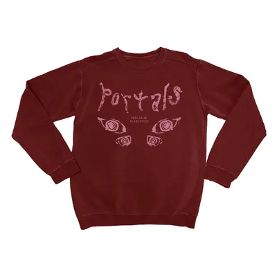 Martinez, Melanie Portals Moth Sweatshirt Sweatshirt burgundy