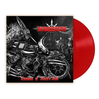 Debauchery Demons of Rock'n'Roll LP red