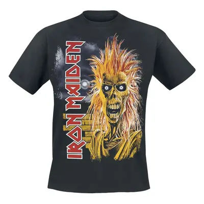 Iron Maiden 1st Album Tracklist T-Shirt black