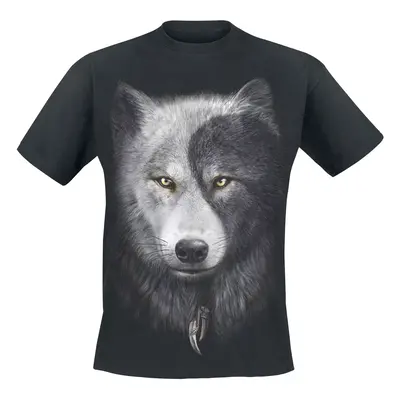 Spiral Wolf Chi T-Shirt black