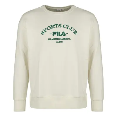 Fila BRAND loose fit crew sweat Sweatshirt beige