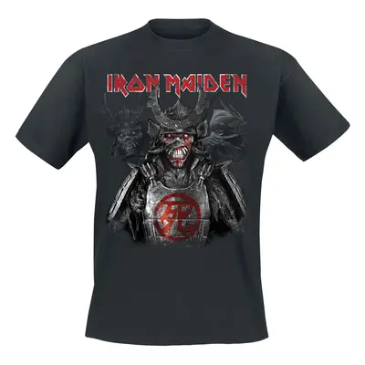 Iron Maiden Senjutsu Heads T-Shirt black