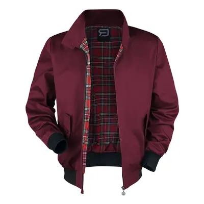 RED by EMP Larger Than Life Bomber Jacket Between-seasons Jacket burgundy