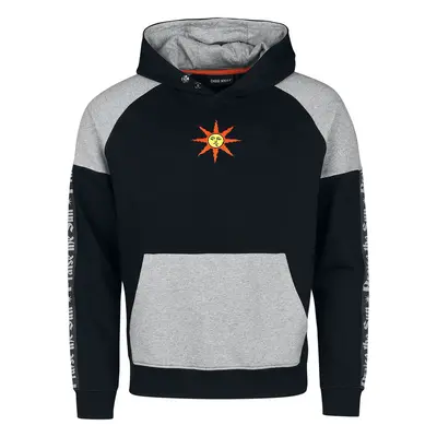 Dark Souls Solaire of Astora Hooded sweater black mottled grey