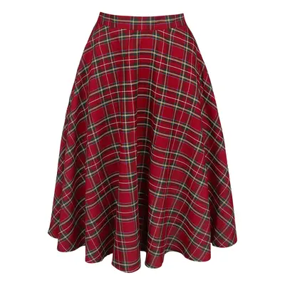 Hell Bunny Irvine Skirt Medium-length skirt red