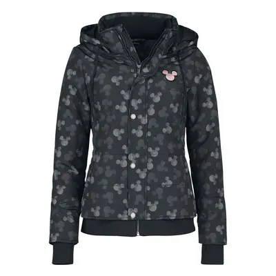 Mickey Mouse All-Over Winter Jacket black