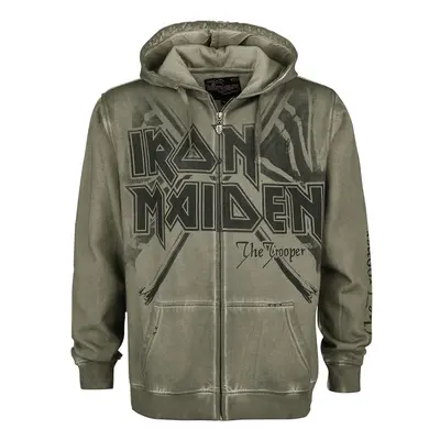 Iron Maiden EMP Signature Collection Hooded zip olive