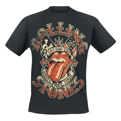 The Rolling Stones Tattoo You Tour T-Shirt black