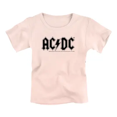 AC/DC Metal-Kids - Logo T-Shirt light pink