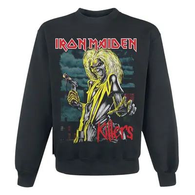 Iron Maiden Killers Green Clouds Sweatshirt black