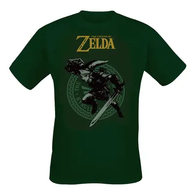 The Legend Of Zelda Link T-Shirt green