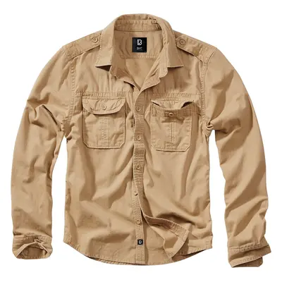 Brandit Vintage Shirt Longsleeve camel