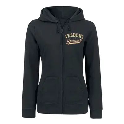 Volbeat Rise From Denmark Hooded zip black