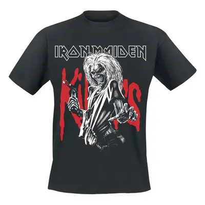 Iron Maiden Killers Eddie Large Graphic T-Shirt black