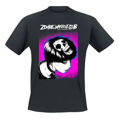 Zombie Makeout Club Dead Head T-Shirt black