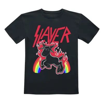 Slayer Kids - Rainbow Goat T-Shirt black