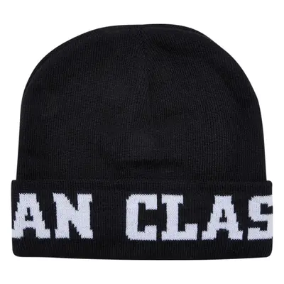 Urban Classics Logo jacquard beanie Beanie black