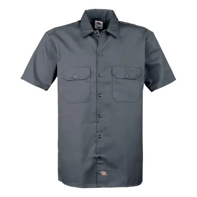 Dickies Short Sleeve Work Shirt Short-sleeved Shirt charcoal